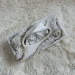 chustecznik geode 1 biało-złoty