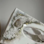 chustecznik geode 1 biało-złoty