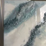 obraz 11 – geode- niebiesko-szary 50×70