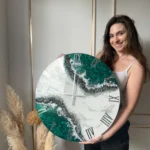 zegar 50cm okrągły / ZEG-BZS-50-10