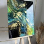 obraz na płótnie 5 – abstrakcja – 55x77cm
