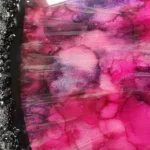 obraz 4 – 3D – różowe oko – 80x80cm