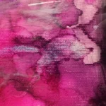 obraz 4 – 3D – różowe oko – 80x80cm