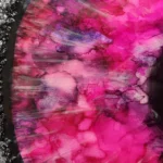 obraz 4 – 3D – różowe oko – 80x80cm