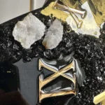 zegar nieregularny geode 40x60cm – ZEG-CZN-GEO-25