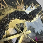 zegar nieregularny geode 40x60cm – ZEG-CZN-GEO-25