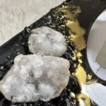 chustecznik geode czarny zestaw (zegar)