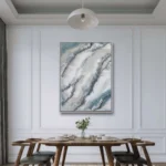 obraz 11 – geode- niebiesko-szary 50×70