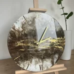 zegar 50cm z personalizacją w podziękowaniu dla rodziców