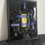 Personalizowany obraz 3D z żywicy epoksydowej – Becherovka, 30x40cm